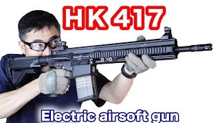 TOKYO MARUI HK417 EARLY VARIANT 次世代電動ガン 【再レビュー】 マック堺のレビュー動画590 [upl. by Enisamoht235]