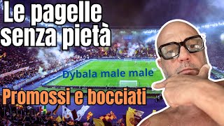 🔴🟡🚨🚨 LE PAGELLE CRUDE PROMOSSI E BOCCIATI Forza ROMA [upl. by Montague]