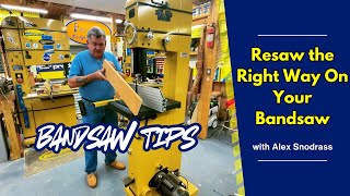 Important Resawing Tip Every Bandsaw User Should Know Before Cutting [upl. by Attennek913]