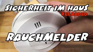 Rauchmelder korrekte Installation und Erfahrungsbericht vernetzte Systeme [upl. by Areikahs87]