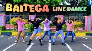 BAITEGA  LINE DANCE  CHOREO DENKA NDOLU [upl. by Munmro]