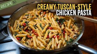 Creamy SunDried Tomato Chicken Pasta You’ll Love [upl. by Nikki]