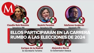 Estos son los posibles candidatos presidenciables del PRI para 2024 [upl. by Jar962]