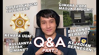 QampA KULIAH KEDOKTERAN DI UGM BERSAMA dr Rayhan Maditra PART 1 [upl. by Everard86]