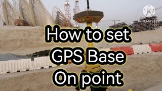 how to set up topcon gps base station topcon survey base bignner gps course site stake [upl. by Seel]