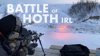 Real Life Battle Of Hoth 22lr Tracer rounds [upl. by Kraus]