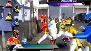 Super Sentai Battle Ranger Cross Wii Goseiger Part 6 HD [upl. by Akierdna634]