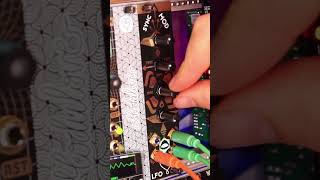 Experiments with Sync Mod LFO eurorack modularmusic [upl. by Natye]