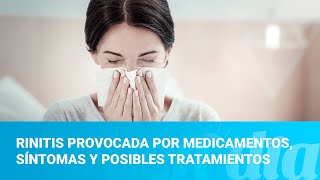 Rinitis provocada por medicamentos síntomas y posibles tratamientos [upl. by Karp132]