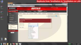 Replication between two Buffalo TeraStation NAS Devices over the LAN Part 1 [upl. by Kitrak726]