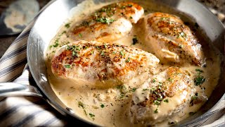 Quick Easy amp Impressive Creamy Tarragon Chicken [upl. by Mattson728]