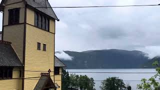 Strong nature landscape along the road 55 Vadheim Høyanger Balestrand in 5 min august norway [upl. by Isaacs317]