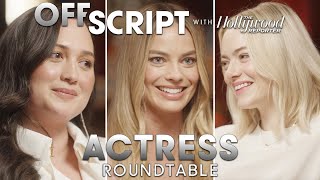 Full Actress Roundtable Margot Robbie Emma Stone Lily Gladstone Greta Lee amp More [upl. by Mairb]