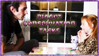 Piaget Conservation Tasks [upl. by Maharg]