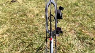 OK Archery compound bow quotDST 40quot with a HHA quotOptimizer Lite KING PINquot sight 2015 [upl. by Elman]