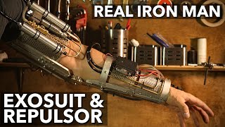 Real Iron Man repulsor amp exosuit HHO combustion chamber powered with electrolyzer [upl. by Maisel]