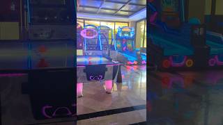 Arcade room inside the sports bar 🕹 Bahia Principe Grand Coba 🎯 Riviera Maya [upl. by Ronn975]