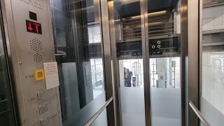 An AllIn Orona MRL lift  Melanchthonweg subwaystation Direction Slinge Netherlands 🇳🇱 [upl. by Quartis]