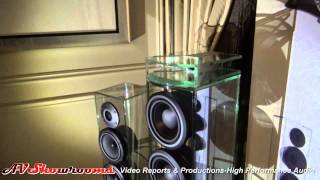 Waterfall Audio Loudspeakers Clarus Cables Boulder Electronics [upl. by Yentirb]