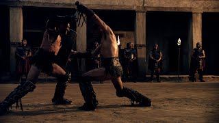 Spartacus Vs Crixus  Final Showdown Of The Champions [upl. by Norrv]