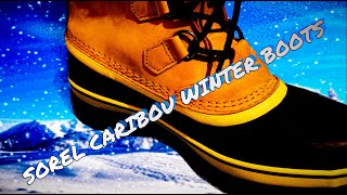 Sorel Caribou Winter Waterproof Snow Boots Warm Happy Feet [upl. by Jolene71]