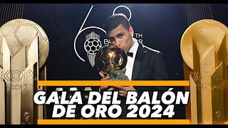 RODRI GANO EL BALÓN DE ORO 2024 ¿JUSTO MERECEDOR DEL BALÓN DE ORO⚽🏆 [upl. by Navy156]