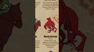 TYPES MYTHICAL CREATURES horor scary shorts [upl. by Olvan]