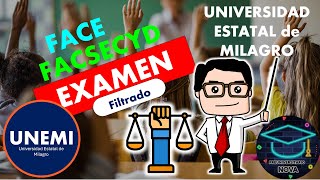 EXAMEN RESUELTO✅Universidad Estatal de Milagro UNEMI 50 Preguntas Admisión Primer Periodo SENESCYT [upl. by Leanora]