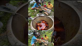 PORK EATING CHALLENGE IN PAHAD pork eating [upl. by Shute363]