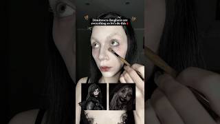 Dimitrescu daughters  🖤 makeup makeuptutorial dimitrescu residentevil [upl. by Sanger686]