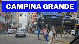 Passeio pelo centro de Campina Grande [upl. by Oberheim460]