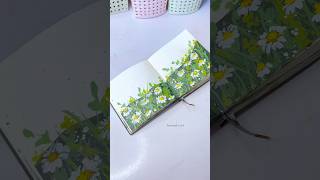 Daisy flowers painting ✨ viralvideo diy arttutorial craft easyacrylic craft acrylicpainting [upl. by Mccullough855]