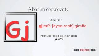 How to speak Albanian Learn Albanian Alphabet [upl. by Norrab]