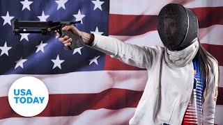 What is modern pentathlon US Olympian Jessica Davis Savner explains  USA TODAY [upl. by Eirrok]