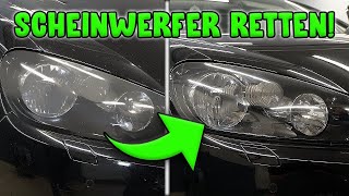 DIY vs Profi Blinde Scheinwerfer aufbereiten  AUTOLACKAFFEN [upl. by Ahserak]