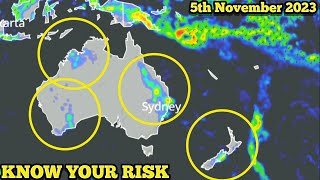 Severe Weather threat likely in Australia today [upl. by Airel]