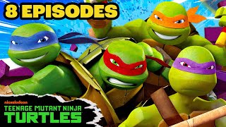 FIRST 8 EPISODES of TMNT 2012 🐢  Teenage Mutant Ninja Turtles [upl. by Florenza]