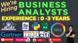 Business Analyst Jobs 2024  Business Analyst Jobs for freshers in India  Business Analyst Jobs WFH [upl. by Franciscka]