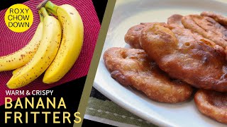 🍌How to Make the BEST Jamaican Banana Fritters  Make Perfect Fritters Every Time [upl. by Trebron821]