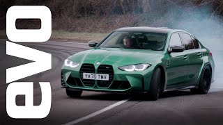 New BMW M3 v AMG 45 S v Civic Type R v Alfa Giulia Quadrifoglio  evo TRACK BATTLES [upl. by Anyalram462]