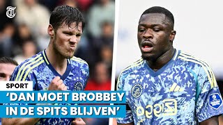 ‘Daar heeft Brian Brobbey veel problemen mee’ [upl. by Nerag]