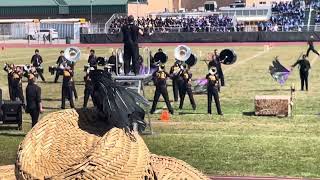 HICKSVILLE MARCHING BAND THE CROW 2024  BRENTWOOD v2 [upl. by Egedan]