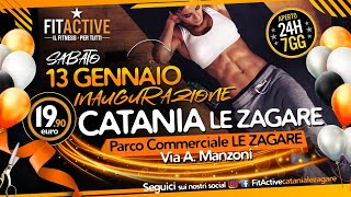 💥 INAUGURAZIONE FITACTIVE CATANIA LE ZAGARE💥 [upl. by Ute]