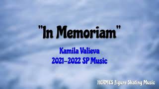 Kamila Valieva 20212022 SP Music [upl. by Lain]