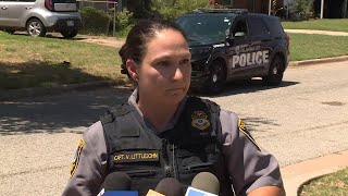 OCPD gives update after officer shot suspect dead amid barricade situation [upl. by Mandell]