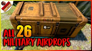 DYING LIGHT 2 All Airdrop Locations DL2 Military Airdrops  Military Tech Locations [upl. by Ajiram131]