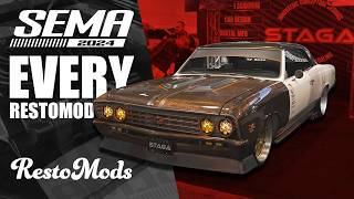 SEMA 2024  RestoMods Muscle Cars Hot Rods  MORE [upl. by Gaye]