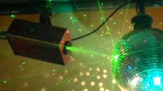 LocoSounds Mobile Disco Laser amp Mirror Ball [upl. by Iralav]