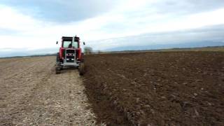 MF 1135 plowing [upl. by Olympie624]