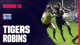 Highlights  Castleford Tigers v Hull KR Round 10 2023 Betfred Super League [upl. by Vanderhoek]